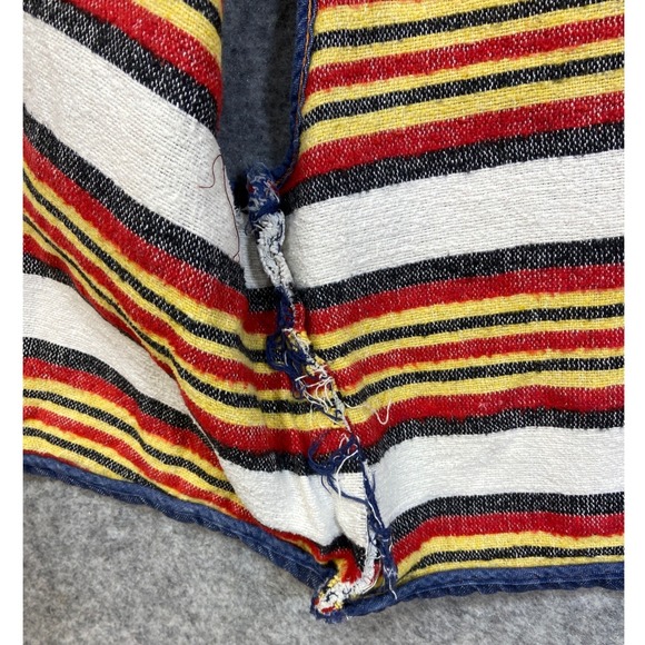 Vintage Montgomery Ward Denim Vest Blanket Lined Authentic Distressed Mens XL - Picture 7 of 10